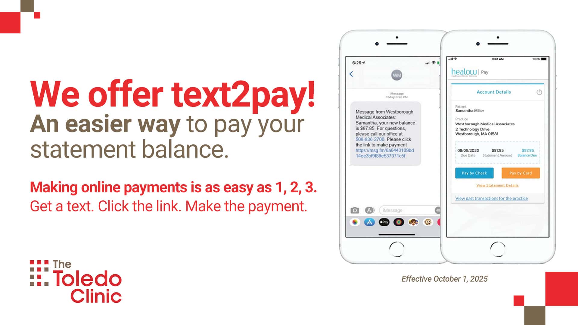 Text2pay graphic